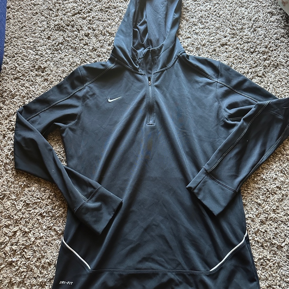 Nike Black Pullover with Dri-FIT